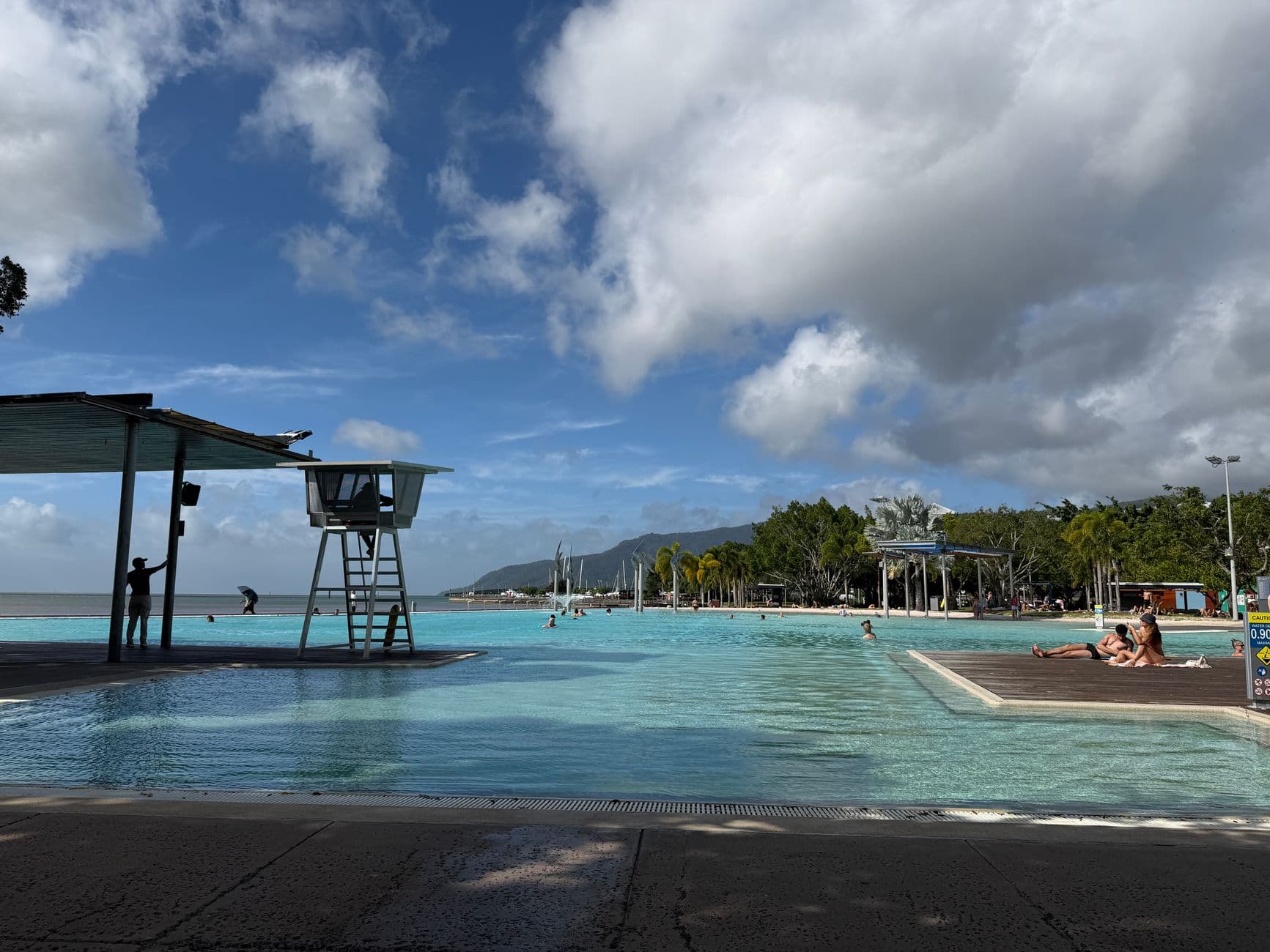 Cairns Esplanade Lagoon and tropical waterfront